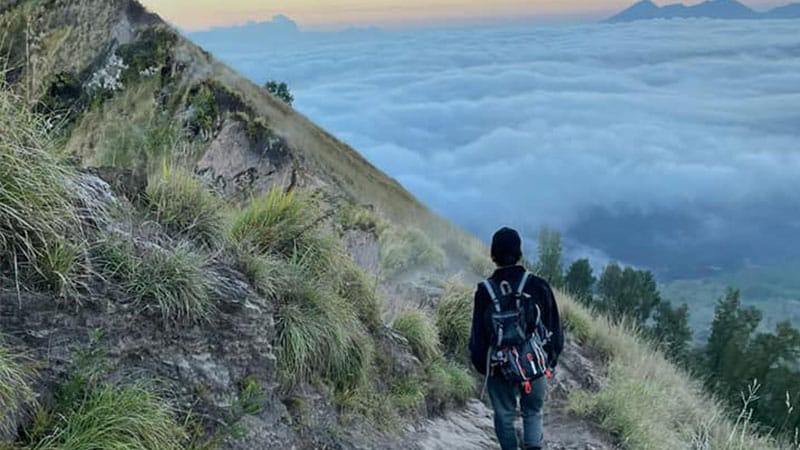 Wos River Tubing and Mount Batur Trekking