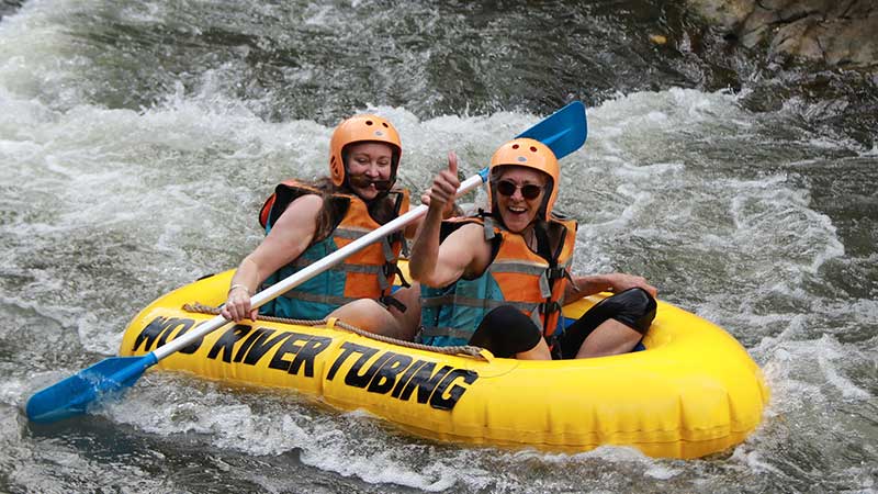 Beginner Friendly River Tubing Bali